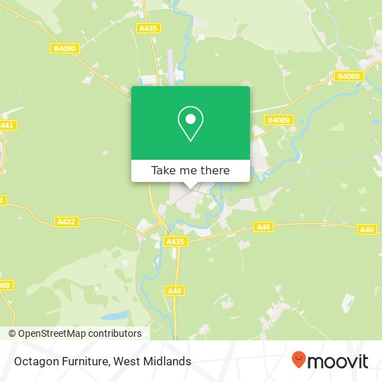 Octagon Furniture map