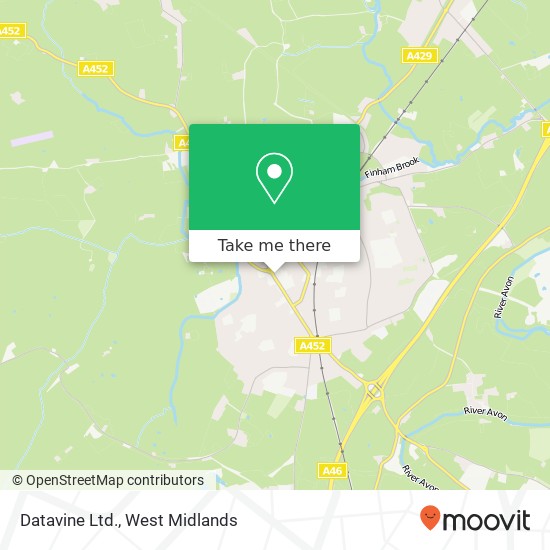 Datavine Ltd. map