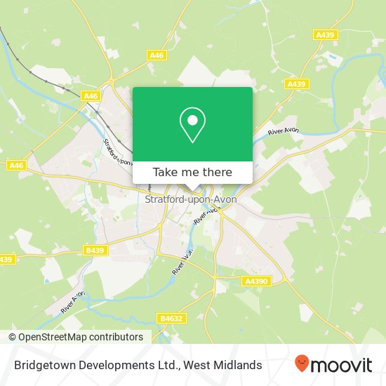 Bridgetown Developments Ltd. map
