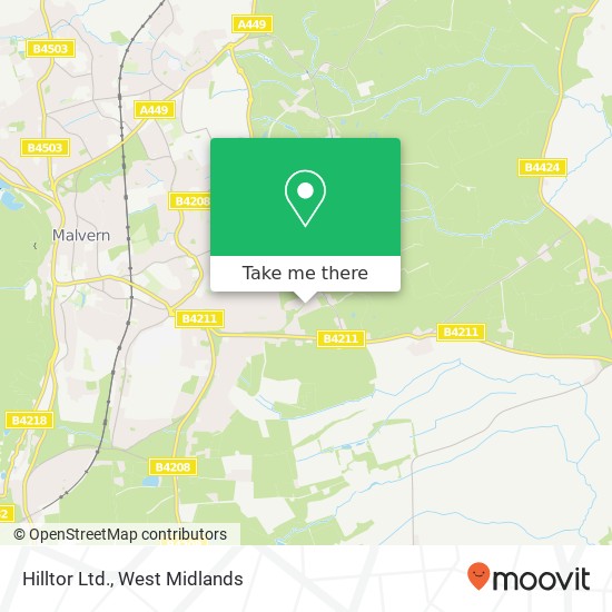 Hilltor Ltd. map