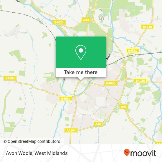 Avon Wools map