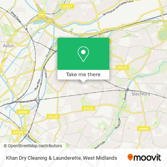 Khan Dry Cleaning & Launderette map