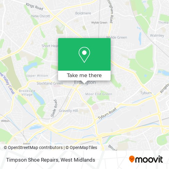 Timpson Shoe Repairs map