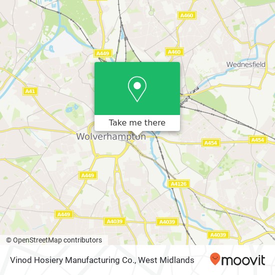 Vinod Hosiery Manufacturing Co. map