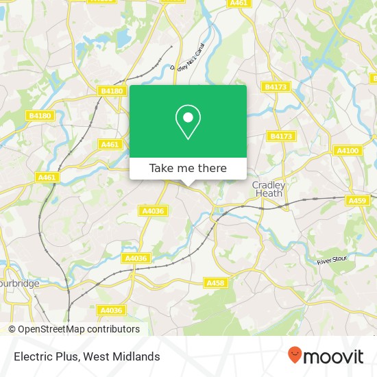 Electric Plus map