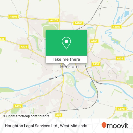 Houghton Legal Services Ltd. map