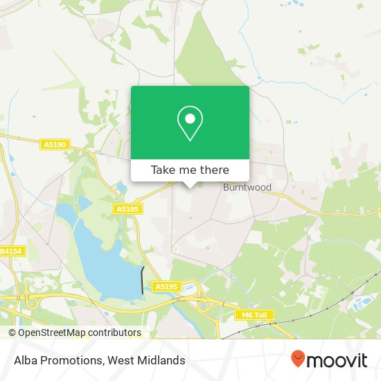 Alba Promotions map