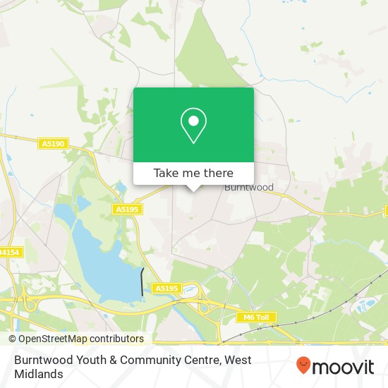 Burntwood Youth & Community Centre map