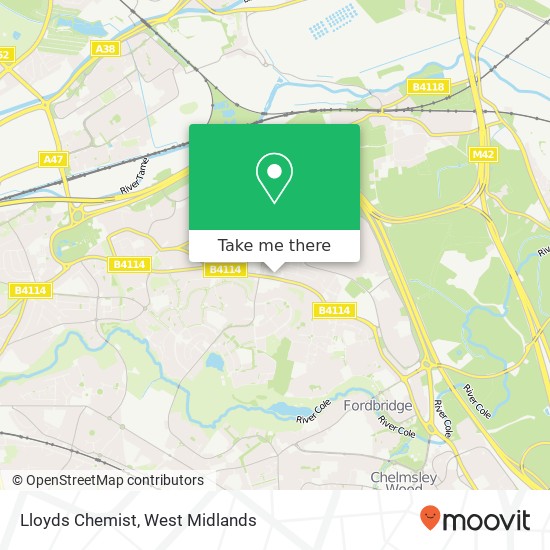 Lloyds Chemist map