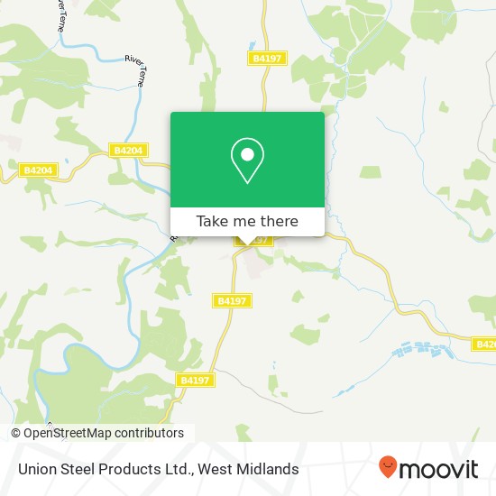 Union Steel Products Ltd. map