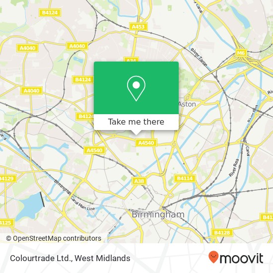 Colourtrade Ltd. map