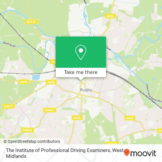 The Institute of Professional Driving Examiners map