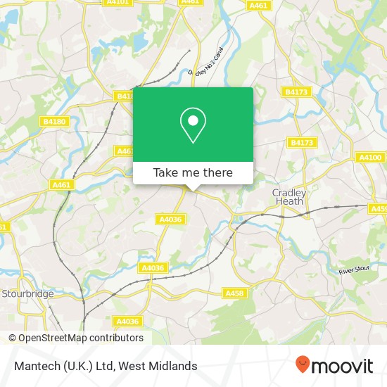 Mantech (U.K.) Ltd map