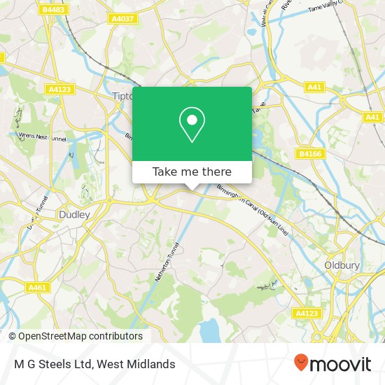 M G Steels Ltd map