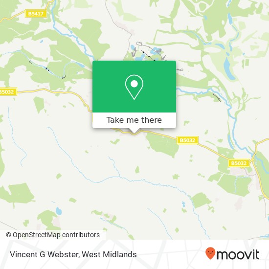 Vincent G Webster map