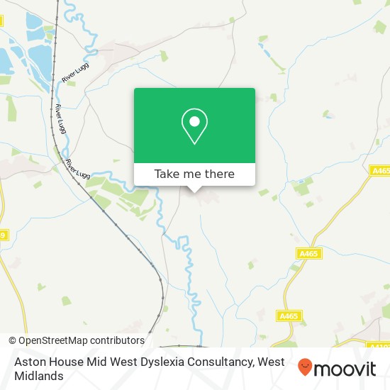 Aston House Mid West Dyslexia Consultancy map