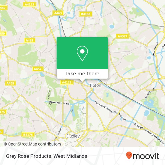 Grey Rose Products map