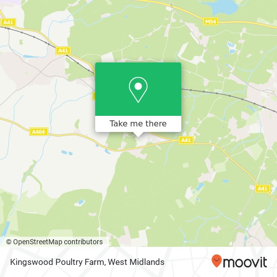 Kingswood Poultry Farm map