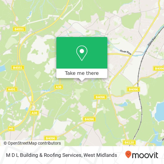 M D L Building & Roofing Services map