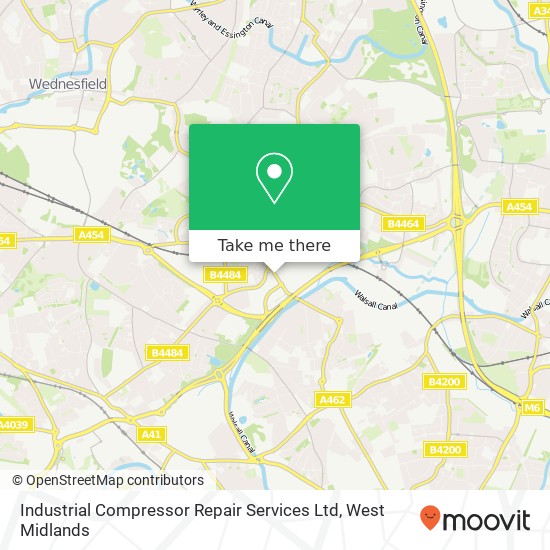 Industrial Compressor Repair Services Ltd map
