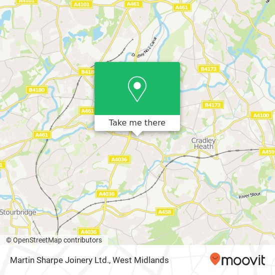Martin Sharpe Joinery Ltd. map