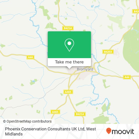 Phoenix Conservation Consultants UK Ltd map