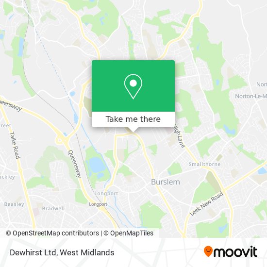 Dewhirst Ltd map