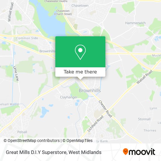 Great Mills D.I.Y Superstore map