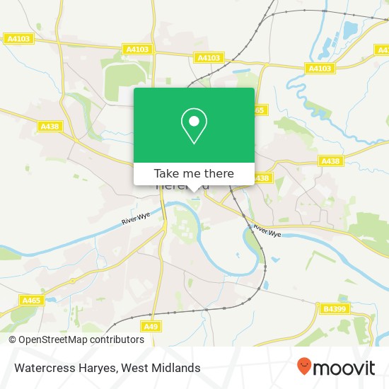 Watercress Haryes map