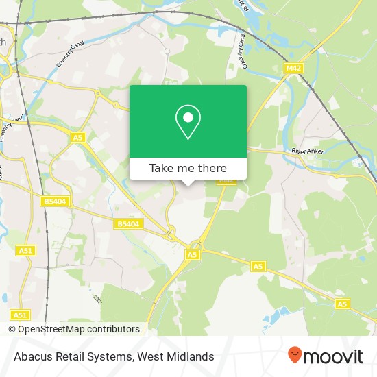 Abacus Retail Systems map