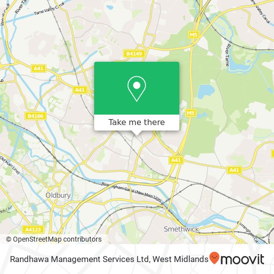 Randhawa Management Services Ltd map