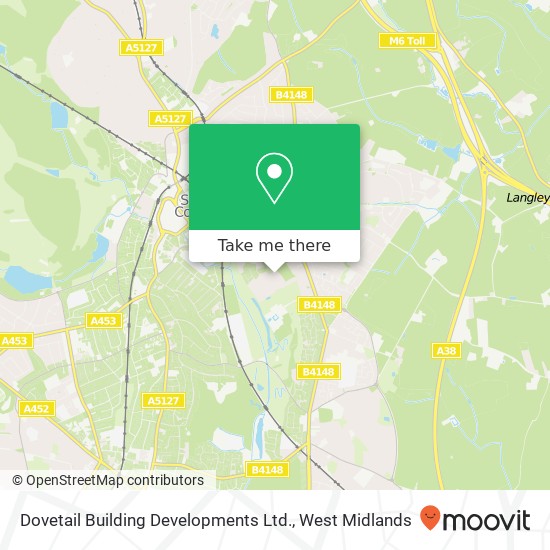 Dovetail Building Developments Ltd. map