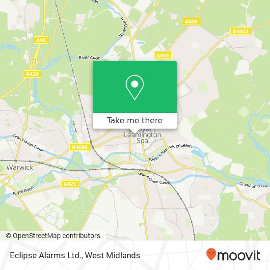 Eclipse Alarms Ltd. map