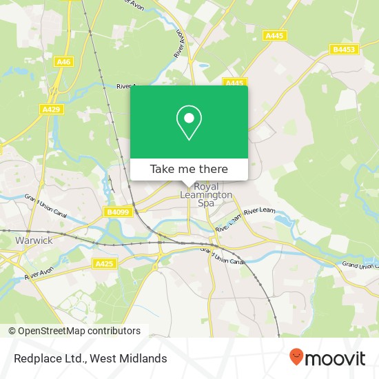 Redplace Ltd. map