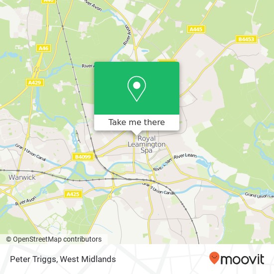 Peter Triggs map