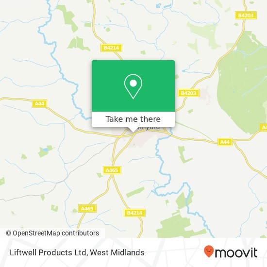 Liftwell Products Ltd map