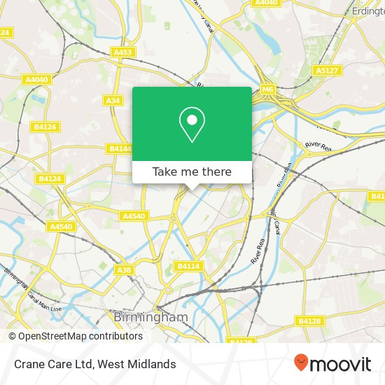 Crane Care Ltd map