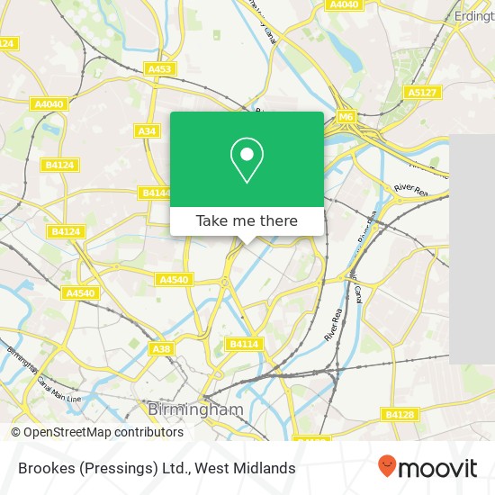 Brookes (Pressings) Ltd. map