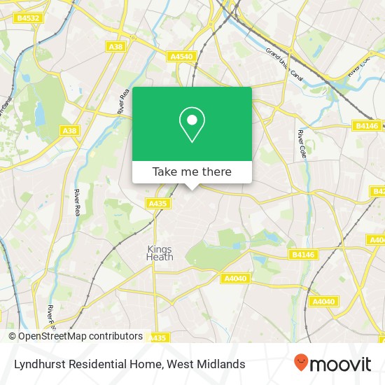 Lyndhurst Residential Home map