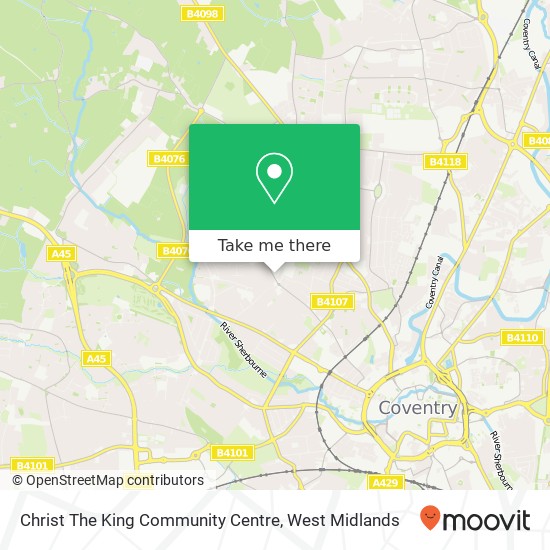 Christ The King Community Centre map