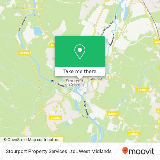 Stourport Property Services Ltd. map