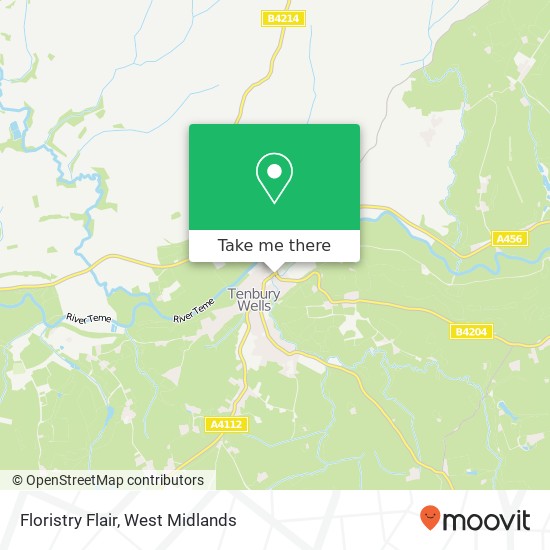 Floristry Flair map
