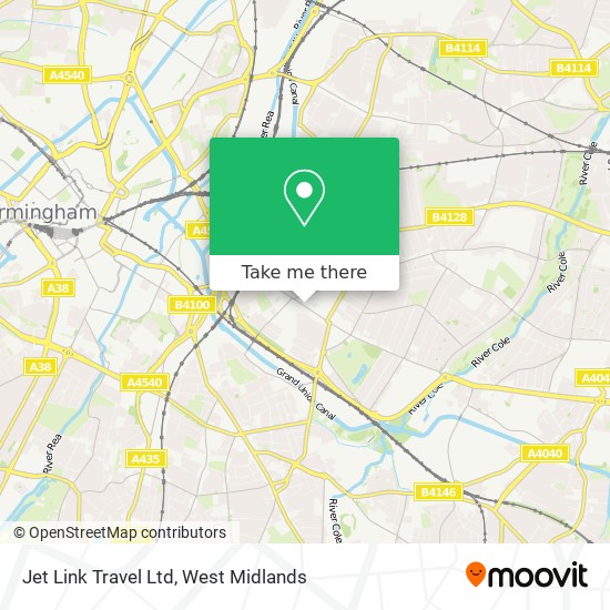 Jet Link Travel Ltd map