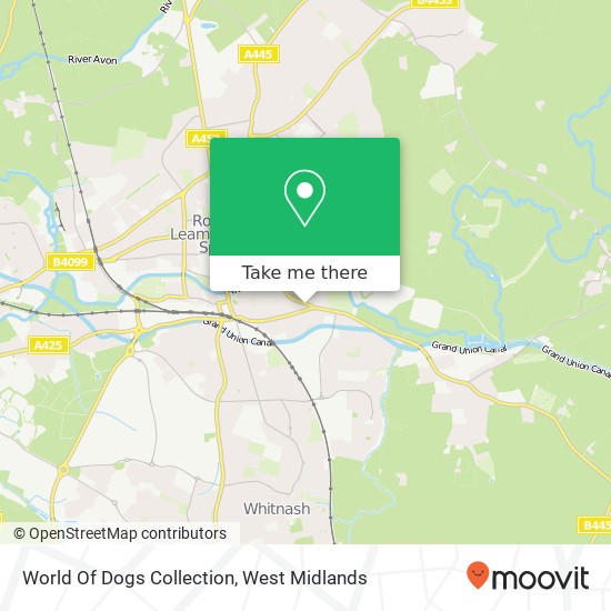 World Of Dogs Collection map