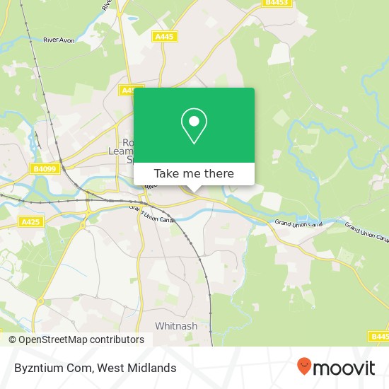 Byzntium Com map