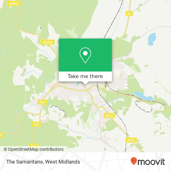 The Samaritans map