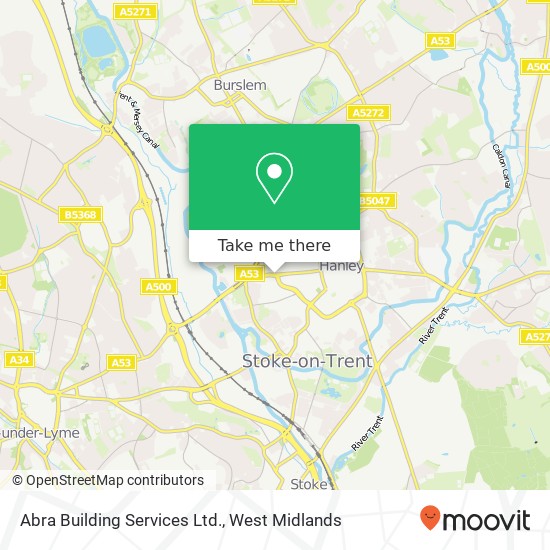 Abra Building Services Ltd. map