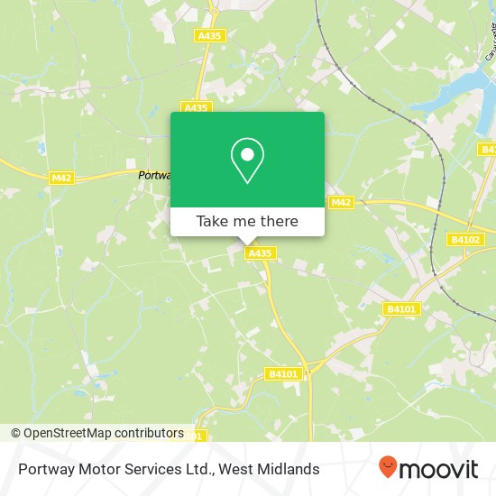 Portway Motor Services Ltd. map