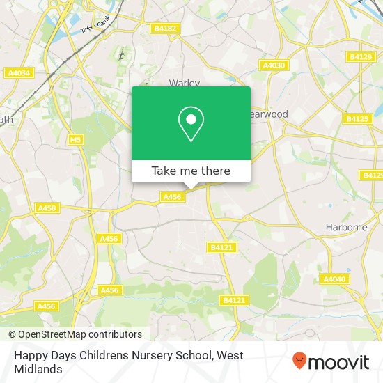 Happy Days Childrens Nursery School map