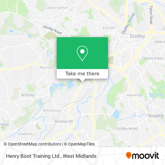 Henry Boot Training Ltd. map